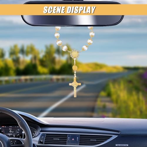 ZIMISI 2PCS Car Rosary for Rearview Mirrors - Image 6