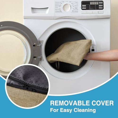 IASEAHK Chair Cushions for Dining Chairs Set of 6, Non Slip Kitchen Chair Pads - Image 5