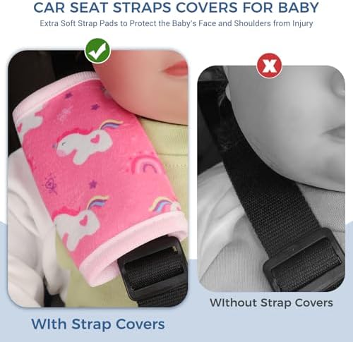 COOLBEBE Car Seat Straps Shoulder Pads - Image 6
