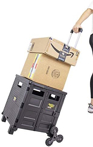 dbest Products Quik Cart Elite Stair Climber Rolling Crate - Image 3