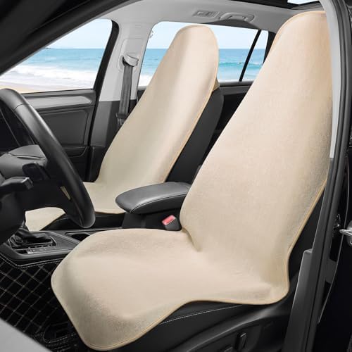 Waterproof Car Seat Cover Full Sets Interior Sets Universal Fits Car Sweat Towel - Image 2