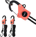 Ayaport 1/4" Adjustable Rope Tie Down Ratchet 2Pack, 15FT Ratchet Rope by Ayaport