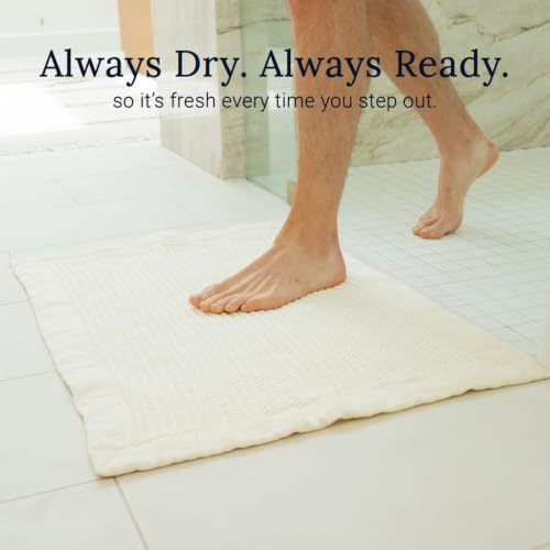 GILDEN TREE Bathroom Mat Absorbent Cotton Quick Dry - Image 3