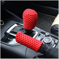AUCELI 2 Pack Car Gear Shift Knob Cover & Handbrake Cover, Automotive Anti-Slip by AUCELI