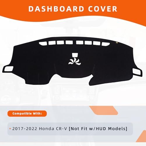Dashboard Cover Dash Mat Fit for Ho-nda CR-V 2022-2017, Car Dash Board Mat - Image 2