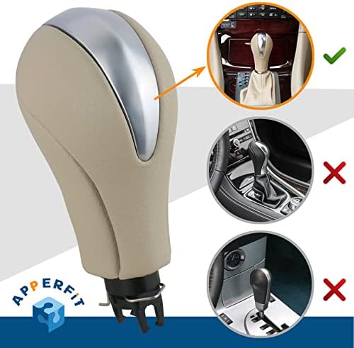 APPERFiT Gear Shift Knob for Automatic Transmission Gear Shifter 34910-1LA6C - Image 2