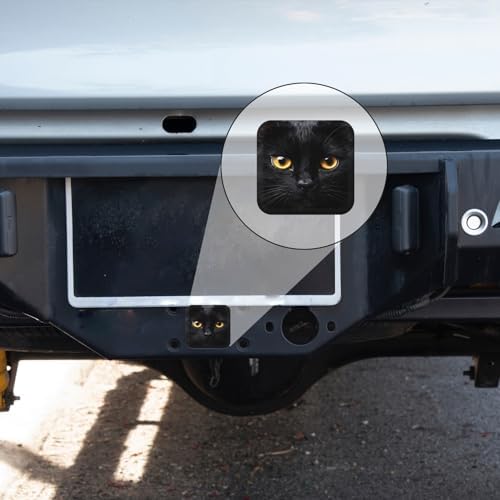 Trailer Hitch Cover, Square 2 Inch Receiver Tube Plug Cap - Image 5