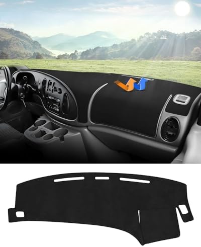 Autorder Dashboard Cover Mat for Ford E150 E250 E350 1997-2008/E450 2003-2008 by Autorder