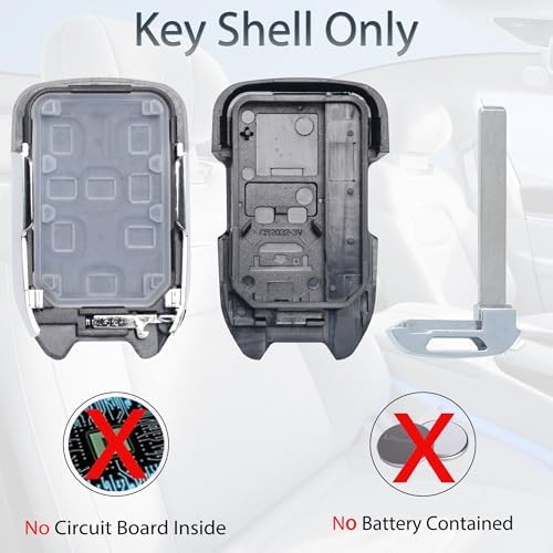 SUPALAND Key Fob Shell Case Replacement Fits - Image 3