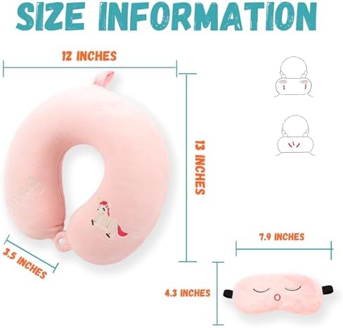 Kids Neck Pillow for Travel - Image 2