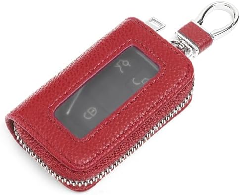 SENDEFN Universal Car Key Fob Case Leather Smart Remote Keychain Protector by SENDEFN