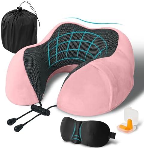 Travel Pillow, Memory Foam Neck Pillow by Unknown