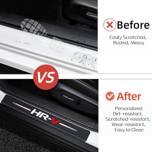 4PCS Car Door Sill Sticker Protecter Compatible - Image 3