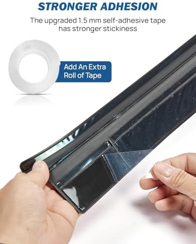 JOYTUTUS Door Sill Guards for 2018-2026 Wrangler JL JLU 4 Doors - Image 3