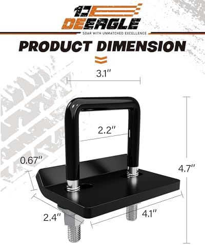 DEEAGLE Hitch Tightener Anti Rattle Stabilizer - Image 2