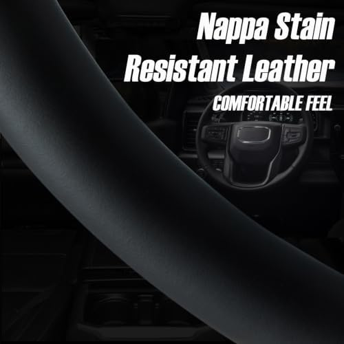 Yangday Leather Steering Wheel Cover - Image 7