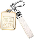 QBUC for Ford 4 Buttons Key Fob Cover by QBUC