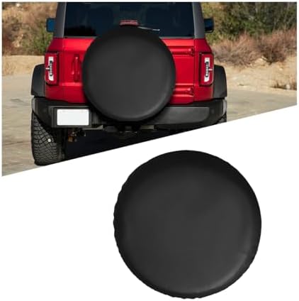 Car Spare Tire Cover, 15Inch Dustproof Waterproof Vehicle Spare Wheel Protectors by TNAIYH