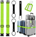 6PCS Adjustable Luggage Connector Straps by Unknown
