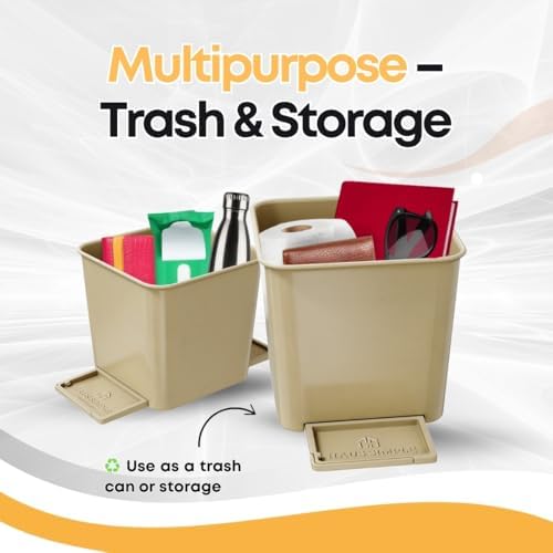 Car Trash Can with Stability Wings – Leakproof Portable Garbage Bin - Image 6