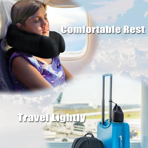 Travel Pillow, Memory Foam Neck Pillow - Image 7