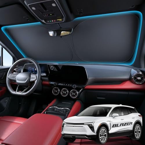 Wigoo for Chevrolet Blazer Windshield Sunshade, Custom Fit, Keeps Cool by wigoo