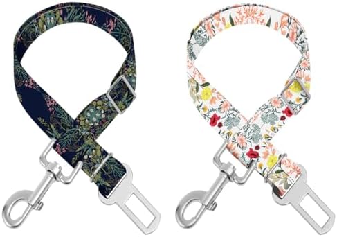 Adjustable pet cat and Dog car seat Belts. The Lanyard is Flexible and by Unknown