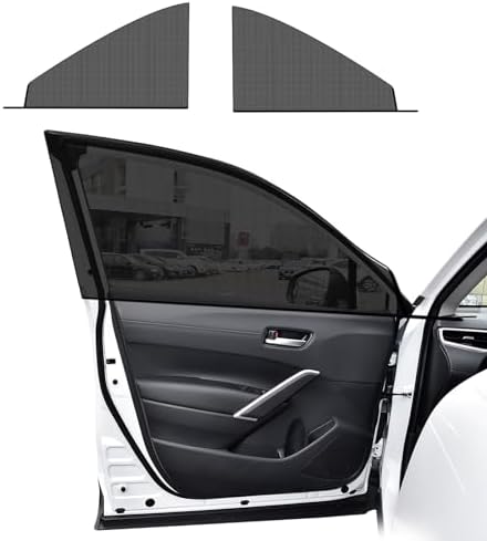 Ohleats 2PCS Car Window Shades, Heat & UV Block Mesh Cover, Car Front by Ohleats