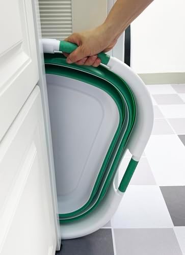 SAMMART 40L Set of 2 Collapsible Plastic Laundry Hamper - Image 5