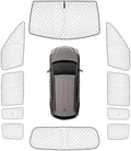 KMF 10pcs Thicken Sun Shades for Hyundai Santa Fe 2024-2025 2026 Accessories by KMF