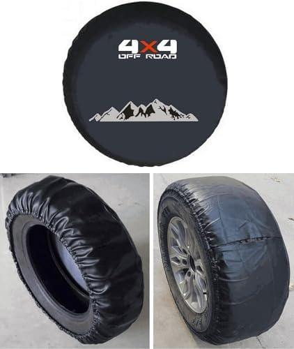 for Ford Bronco, Hummer H3/3.7L, Land Rover SUVs Spare Tire Cover, Spare Wheel - Image 4