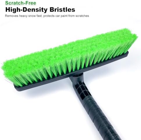 SEAAES 48 Inch Extendable Snow Brush, Windshield Ice Scraper - Image 3