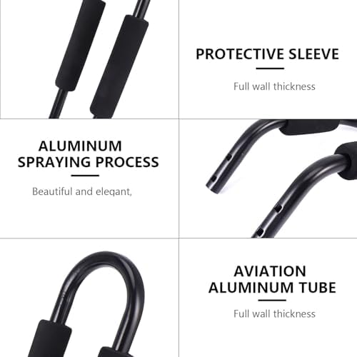 2Pcs Detachable Car Roof Rack Aluminum Foam Mount - Image 7