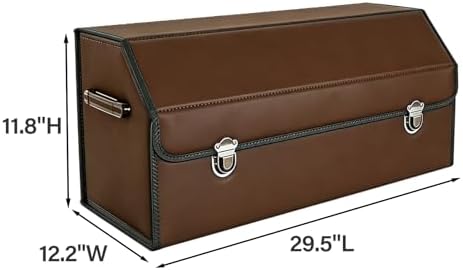 Car Trunk Organizer Leather Storage Box - Image 3