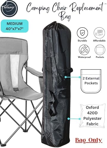 40"x7"x7" Replacement Bag for Folding Camping Chair, Camp Chairs, Yoga Mat - Image 2