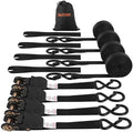 20FT Heavy Duty Ratchet Straps 4-Pack by Unknown