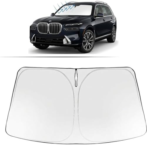 Proadsy Custom Fit 2019-2026 BMW X7 Windshield Sun Shade, Blocks Heat by Proadsy