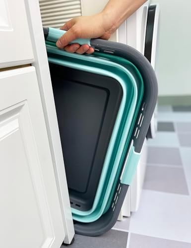 SAMMART 42L Collapsible Plastic Storage Basket - Image 2