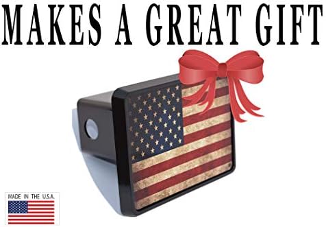 Rogue River Tactical USA American Flag Trailer Hitch Cover Plug US Patriotic - Image 4