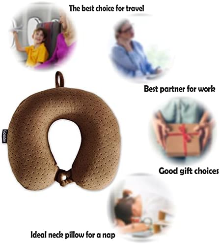 Memory Foam Travel Pillow, U Shape Neck Pillows - Image 5