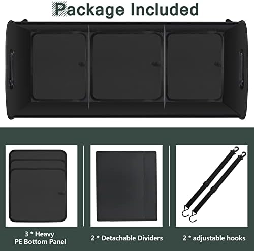 AOPHY Trunk Organizer - 95L Extra Large Capacity SUV Cargo Storage - Image 5