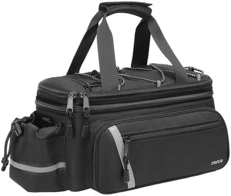 MOSISO Bike Rack Bag with Rain Cover, Bike Trunk Cooler Handag by MOSISO