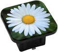 Swono White Daisy Trailer Hitch Covers, Bloom White Daisy Flower in Grass Cute by Swono