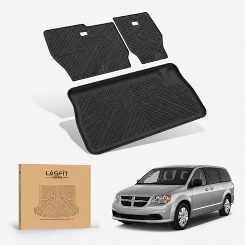LASFIT Cargo Mat for Dodge Grand Caravan 2008-2020/Chrysler Town & Country by LASFIT