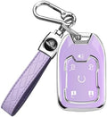 for Chevy GMC Key Fob Cover 6 Buttons Key Case 2016-2025 by MILDEAST