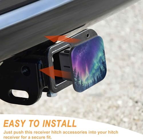 2" Trailer Hitch Cover Rubber Receiver Tube Cap Trailer Hitch Covers - Image 4