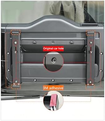 for Land Rover Defender 90/110/130 2020-2025 Tailgate Storage Rack Folding - Image 5