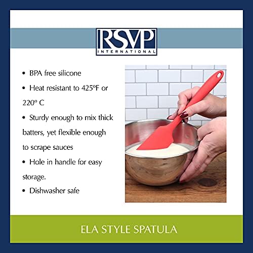 RSVP International Ela Series Heat Resistant Spatulas - Image 6