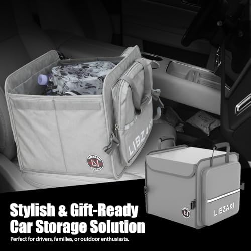 LIBZAKI Car Trunk Storage Organizer, Collapsible Trunk Storage Box - Image 5