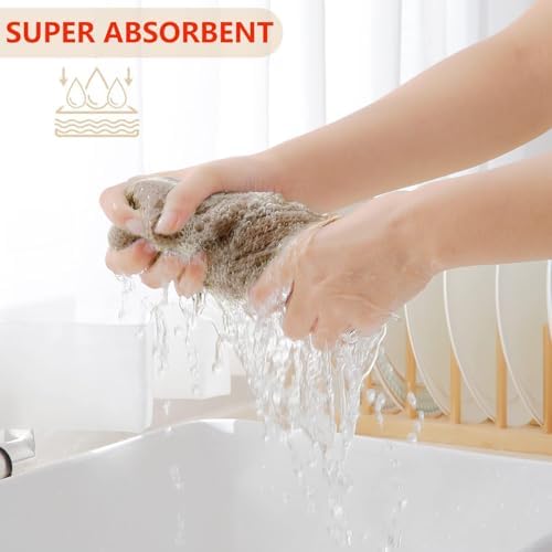 Homaxy 100% Cotton Waffle Weave Kitchen Dish Towels 24-Pack - Image 3